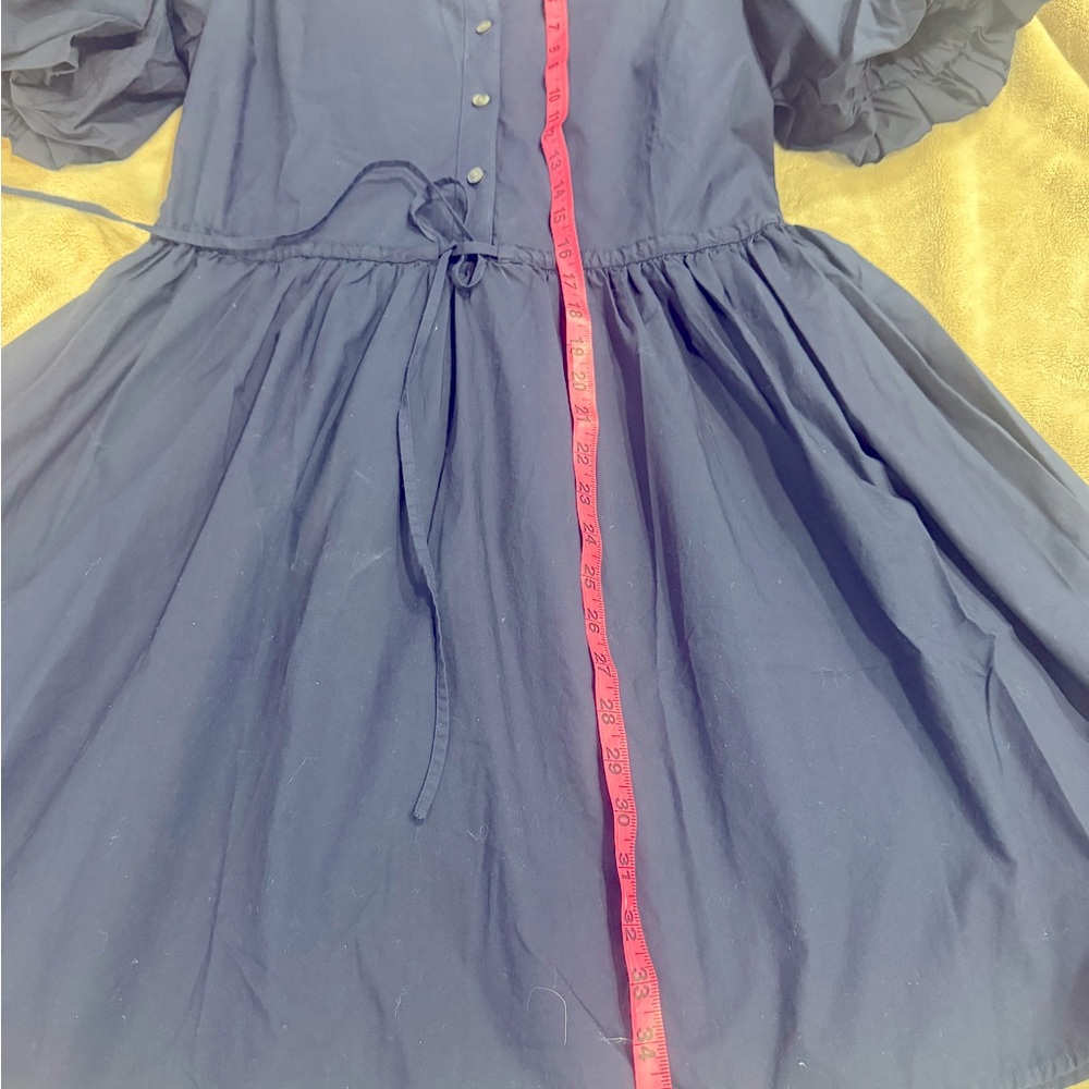 Beautiful woman dress GAP Dark Blue Cotton Dress - Picture 9 of 10